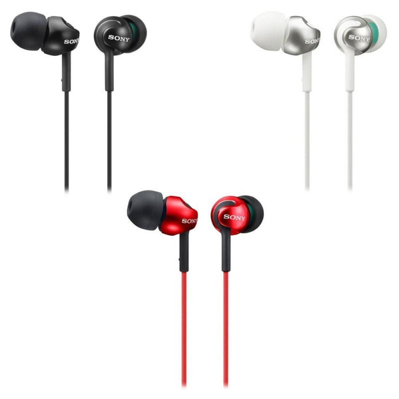 Sony Headset MDR-EX110LP black-46216 Sony Headset MDR-EX110LP black-46216