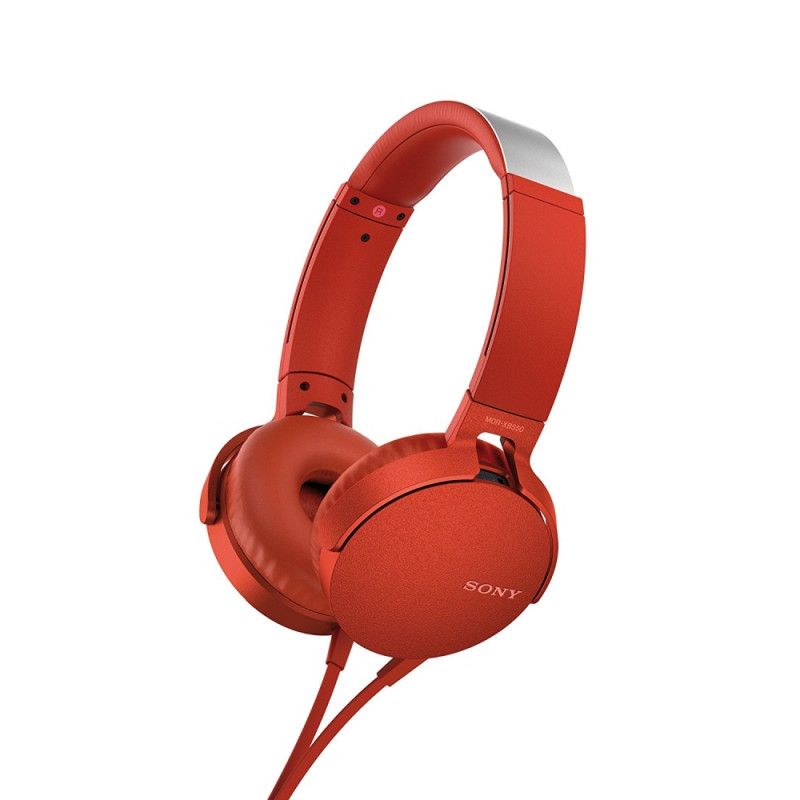 Sony Headset MDR-XB550AP, red-46283 Sony Headset MDR-XB550AP, red-46283