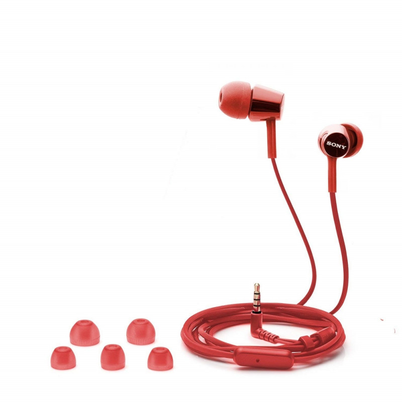 Sony Headset MDR-EX155AP, red-46302 Sony Headset MDR-EX155AP, red-46302