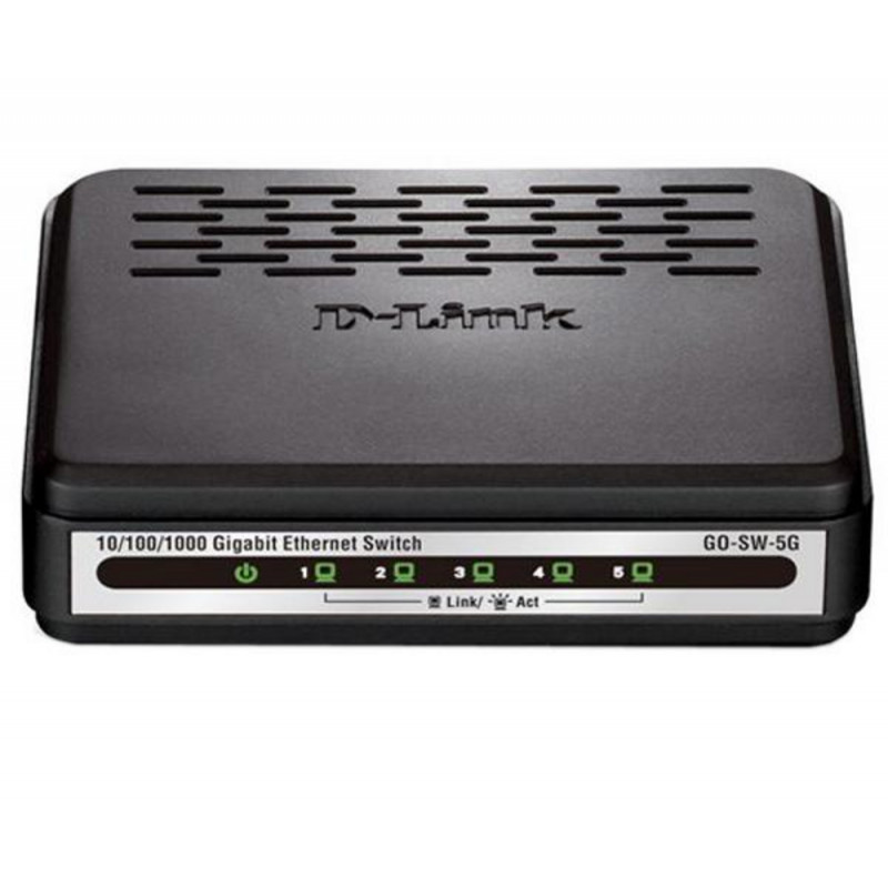 Суич D-Link GO-SW-5G/E неуправляем-49273 Суич D-Link GO-SW-5G/E неуправляем-49273