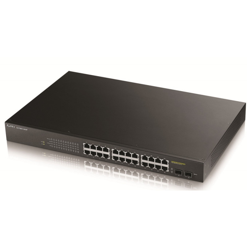 ZyXEL GS1900-24HP, 24-port GbE-49395 ZyXEL GS1900-24HP, 24-port GbE-49395