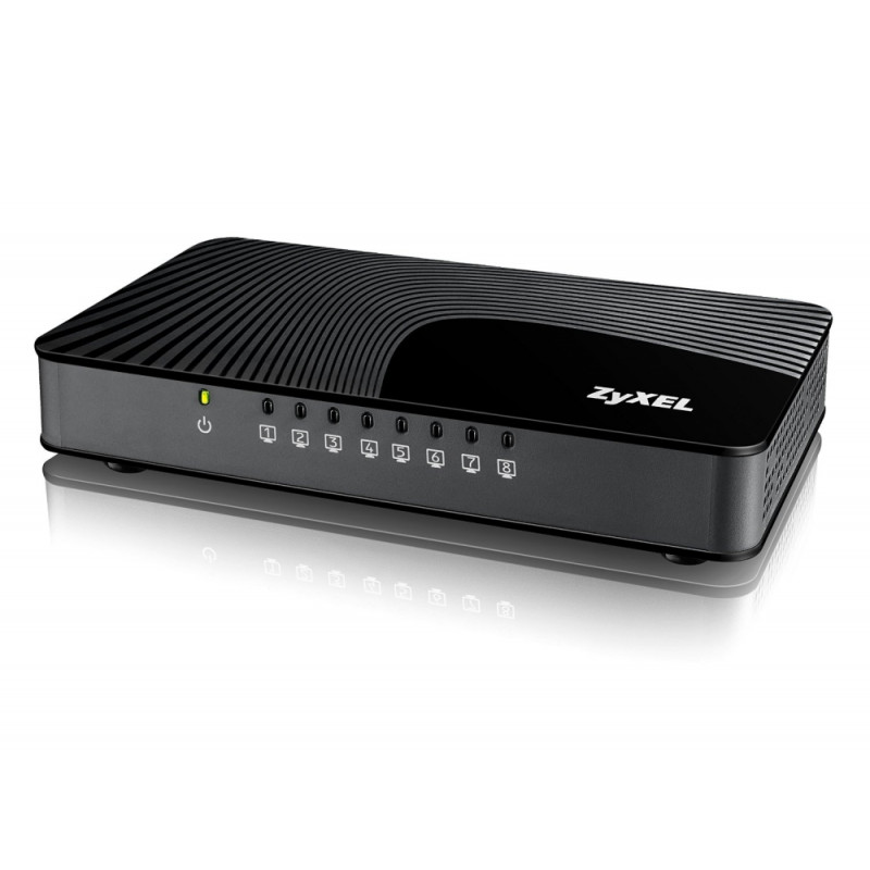 ZyXEL GS-108Sv2 8-port 10/100/1000Mbps-49421 ZyXEL GS-108Sv2 8-port 10/100/1000Mbps-49421