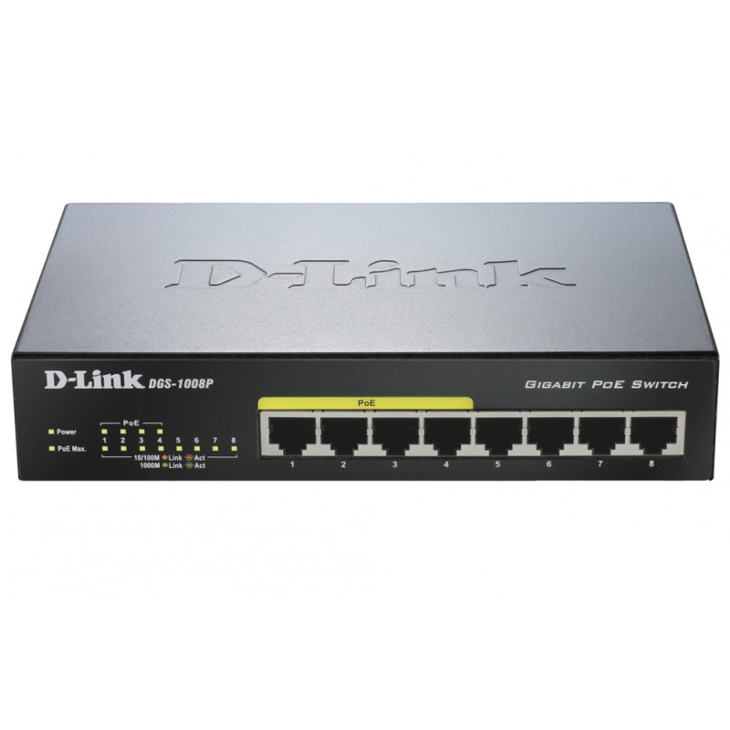 D-Link 8-port 10/100/1000 Desktop-49553