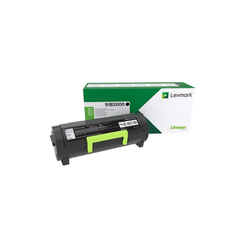 Black CRTG,2,500 Pages,MS317dn, MX317dn,-52237 Black CRTG,2,500 Pages,MS317dn, MX317dn,-52237