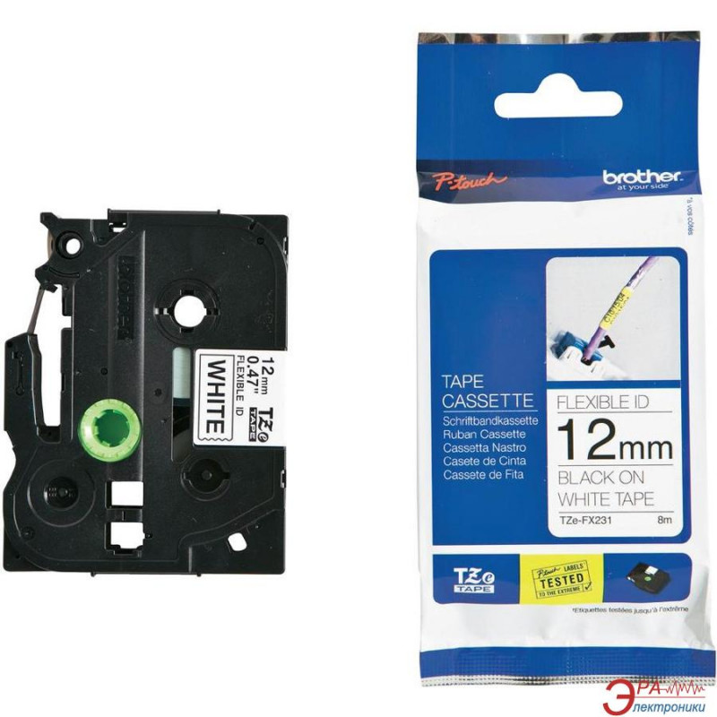 TZ Tape BROTHER 12mm-53126 TZ Tape BROTHER 12mm-53126