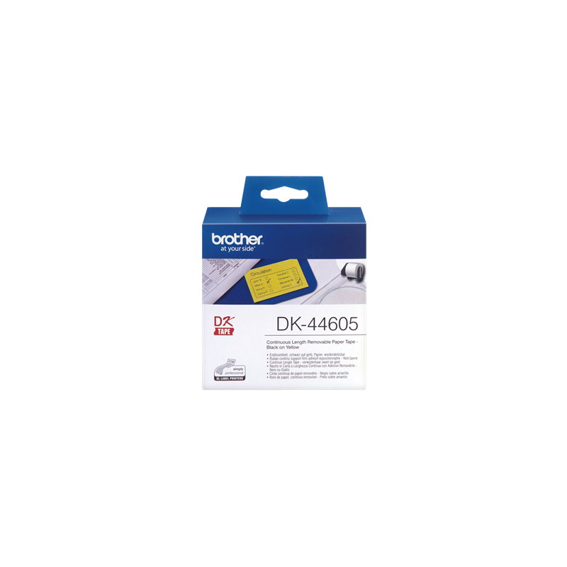 Brother DK-44605 Yellow Continuous-53240 Brother DK-44605 Yellow Continuous-53240