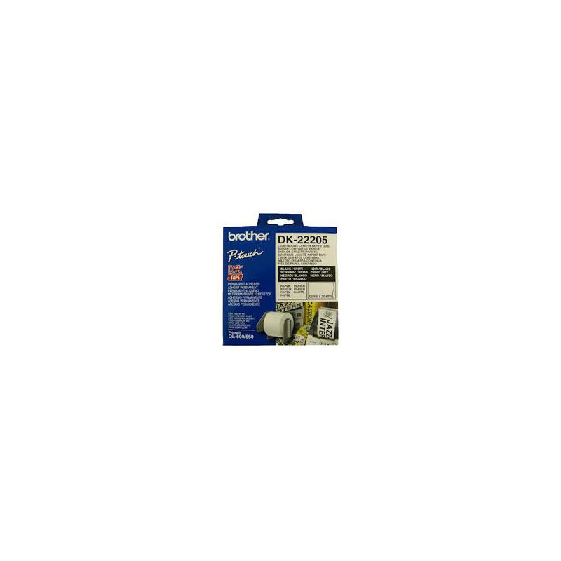 Paper BROTHER Tape Continuous-53254 Paper BROTHER Tape Continuous-53254