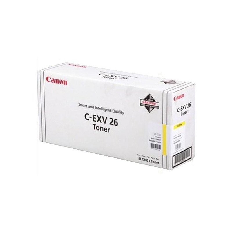 Canon Toner C-EXV26 Yellow-53358 Canon Toner C-EXV26 Yellow-53358