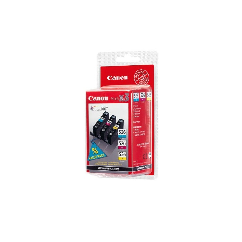 Canon CLI-526 C/M/Y Pack-53495 Canon CLI-526 C/M/Y Pack-53495