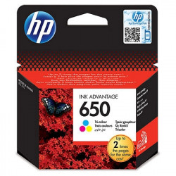 HP 650 Tri-color Ink-53951
