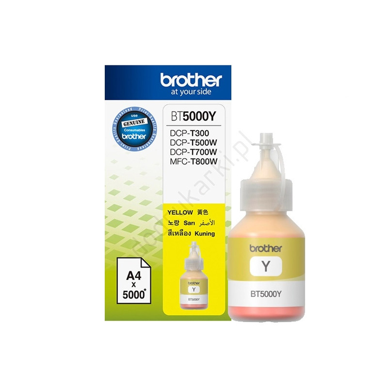 Brother BT-5000 Yellow Ink-54488 Brother BT-5000 Yellow Ink-54488