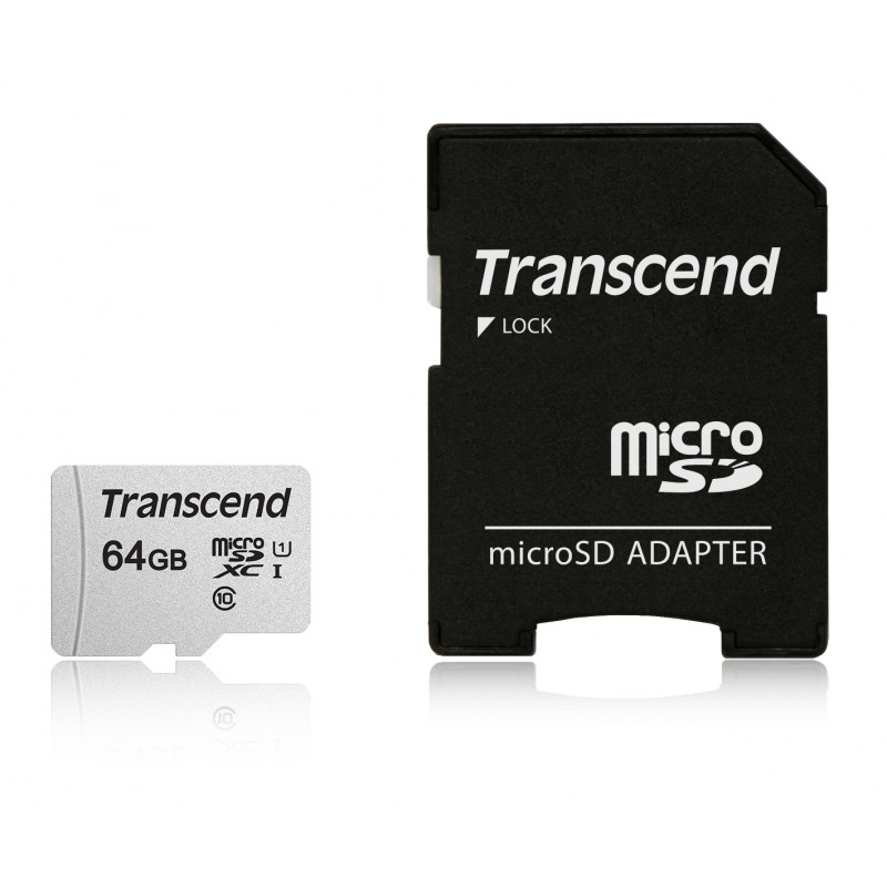 Transcend 64GB microSD UHS-I-55066 Transcend 64GB microSD UHS-I-55066