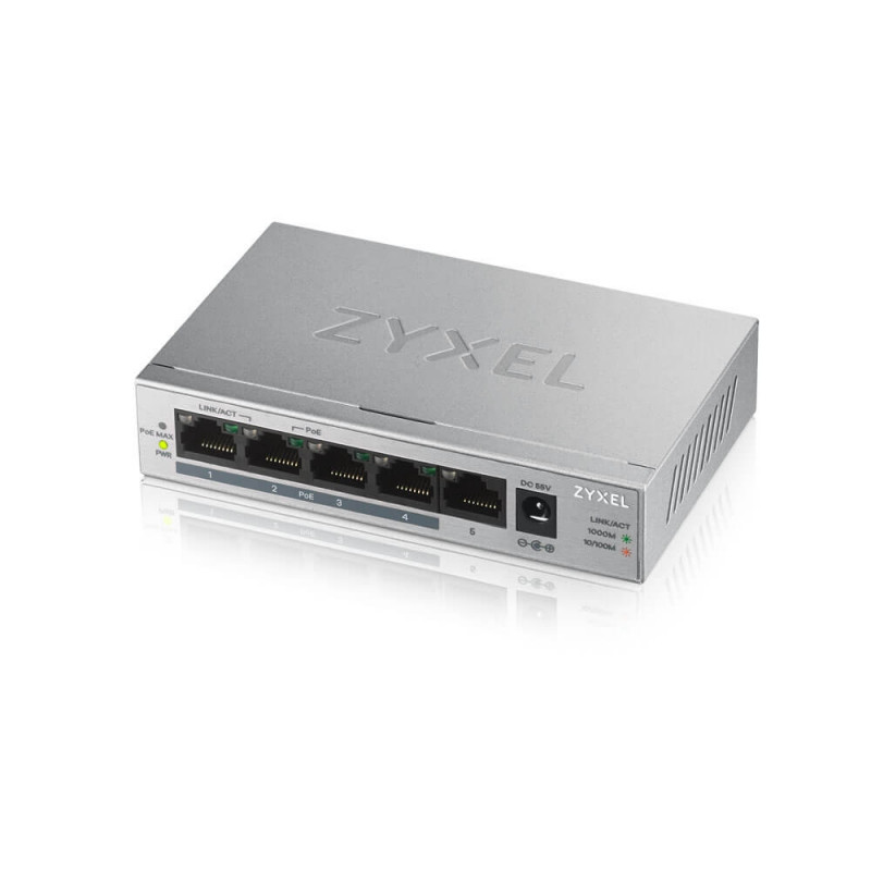 Zyxel GS1005-HP, 5 Port-76344 Zyxel GS1005-HP, 5 Port-76344