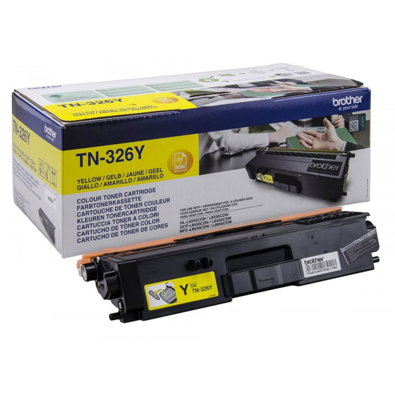 Brother TN-326Y Toner Cartridge-76516 Brother TN-326Y Toner Cartridge-76516