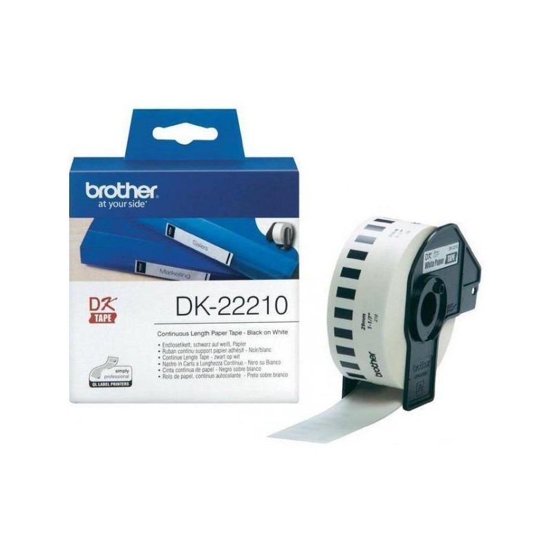 Brother DK-22210 Roll White-76518