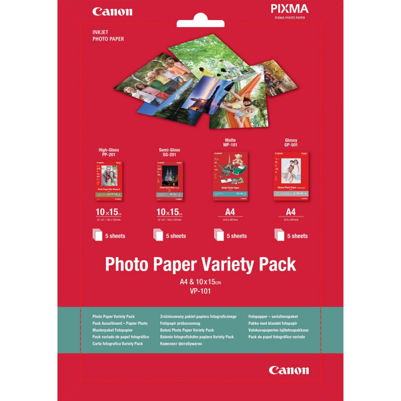 CANON PH.PAPER VAR-PACK S+A4-83792 CANON PH.PAPER VAR-PACK S+A4-83792