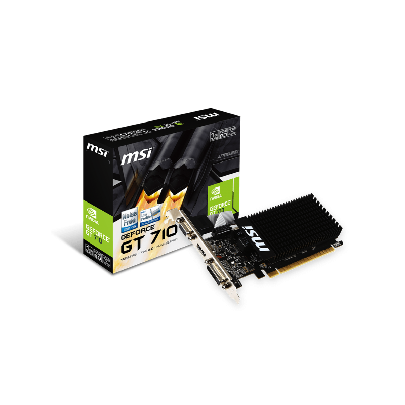 MSI GT710 1GD3H LP-90837 MSI GT710 1GD3H LP-90837