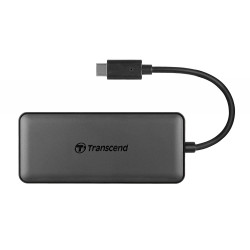 Transcend 3-Port Hub,1-Port PD,SD/MicroSD-91219